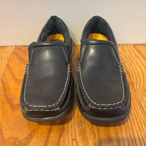 Classic Black Kids Dress Shoes